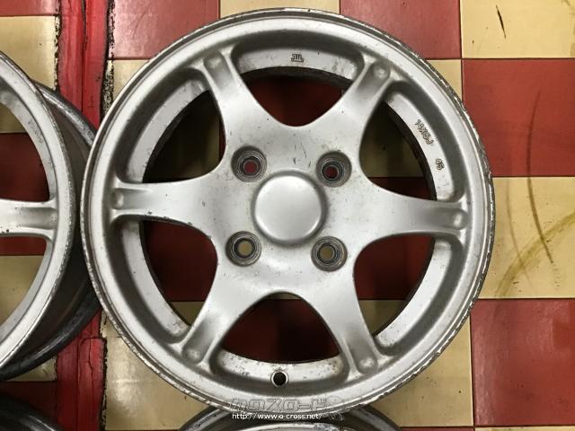 ホイール・14インチ中古カプチーノ後期純正軽量アルミ4本set K49・ご