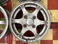ホイール 14インチ中古カプチーノ後期純正軽量アルミ4本set K49