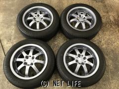 無限 NR 15インチ ホイール タイヤ 4本セット　引き取り限定で！ ホイール・タイヤ・15インチ中古フィットシャトル無限NRアルミ4本set