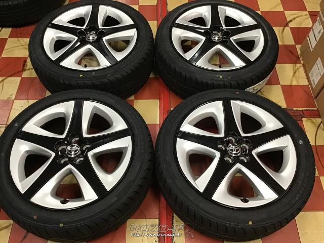 ホイール・タイヤ・17インチ中古50プリウスツーリング純正アルミ4本