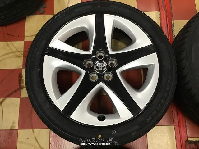 ホイール・タイヤ・17インチ中古50プリウスツーリング純正アルミ4本