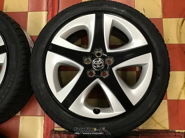 ホイール・タイヤ・17インチ中古50プリウスツーリング純正アルミ4本