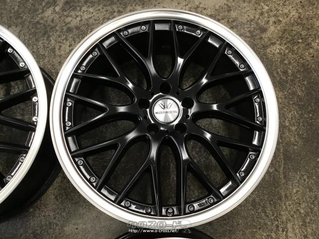 ホイール・20インチ中古ロクサーニマルチフォルケッタ4本set J65・ご