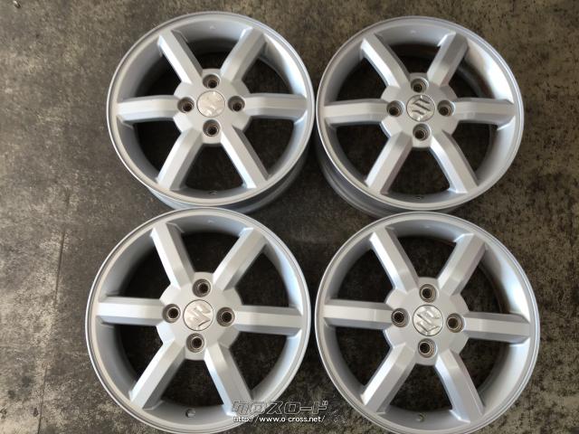 ホイール・15インチ中古Keiワークス純正アルミ4本set K31・ご成約