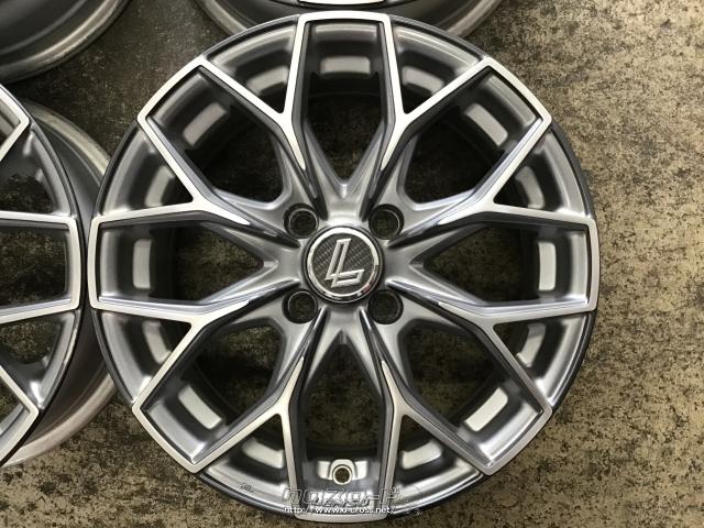 ホイール・15インチ中古中古品レンソSCM4本set J66・ご成約・ホイール