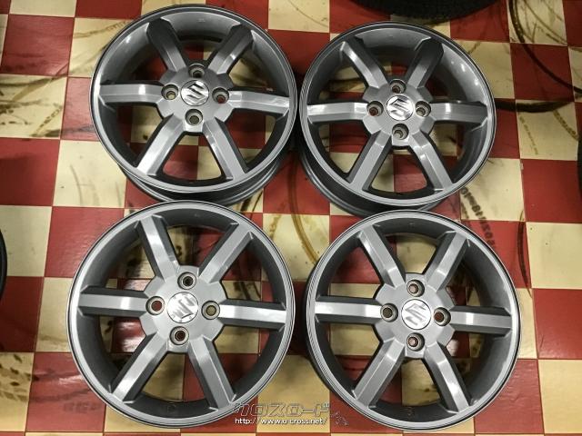 ホイール・15インチ中古keiワークス純正アルミ4本set k49・ご成約