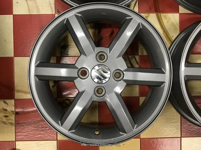 ホイール・15インチ中古keiワークス純正アルミ4本set k49・ご成約