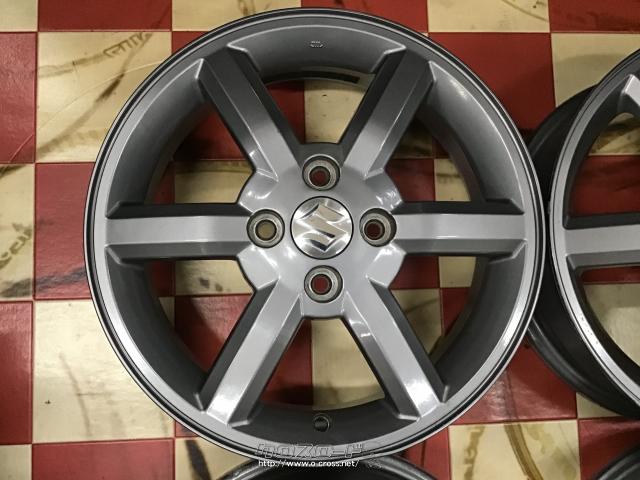 ホイール・15インチ中古keiワークス純正アルミ4本set k49・ご成約