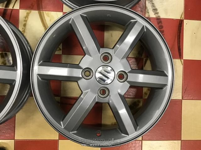 ホイール・15インチ中古keiワークス純正アルミ4本set k49・ご成約