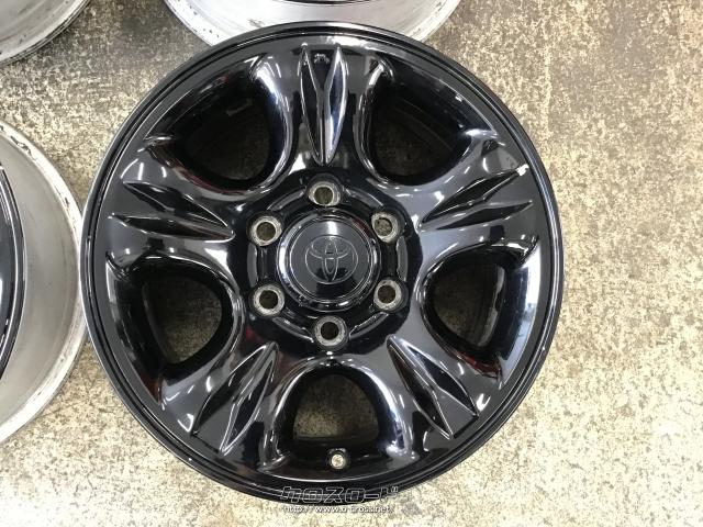 ホイール・16インチ中古ハイラックスサーフ純正アルミ 4本set J46・ご