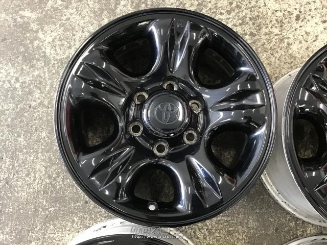 ホイール・16インチ中古ハイラックスサーフ純正アルミ 4本set J46・ご