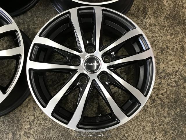 ホイール・15インチ中古エヴァンスHA1 4本set J78・ご成約・ホイール