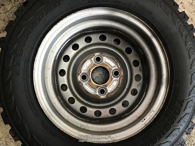 ホイール・タイヤ・12インチ中古塗装品エブリィ純正スチール4本set新品 ホイール・タイヤ・12インチ中古塗装品エブリィ純正スチール4本set新品