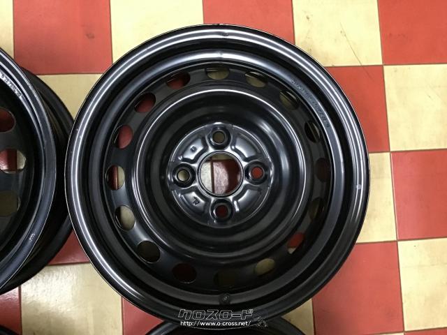 ホイール・14インチ中古トヨタプロボックス純正スチール 4本set J33