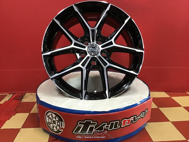 ホイール 18インチ新品スマック+EK M1(ブラックポリッシュ) 4本set