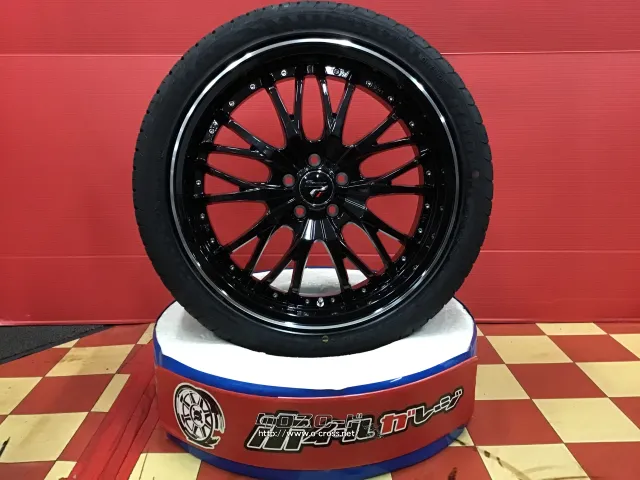 ホイール・タイヤ・18インチ新品プレシャスHM-3(MB) 4本set新品タイヤ 