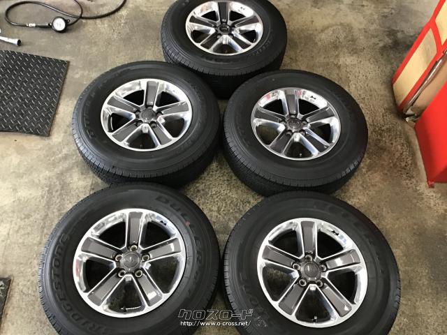 ホイール・タイヤ・18インチ中古Jeepラングラー純正アルミ5本set中古