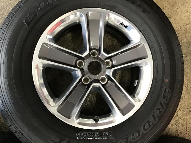 Jeep 18インチ 純正アルミホイール タイヤ付 ホイール・タイヤ・18インチ中古Jeepラングラー純正アルミ5本set中古