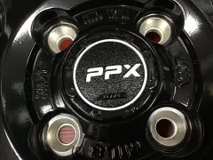 ホイール・14インチ新品PPX MIL8(GB/ホワイトライン)4本set・5.78万円