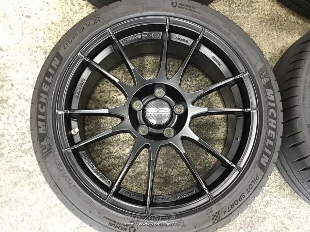 ホイール・タイヤ・18インチ中古OZレーシングウルトラレッジェーラ4本