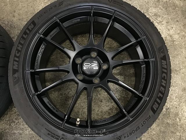 ホイール・タイヤ・18インチ中古OZレーシングウルトラレッジェーラ4本