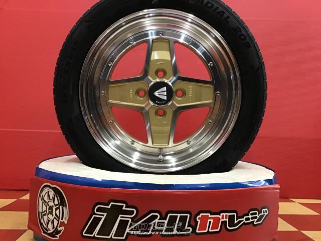 ホイール・タイヤ 15インチ新品ENKEIアパッチ2 4本set新品タイヤ