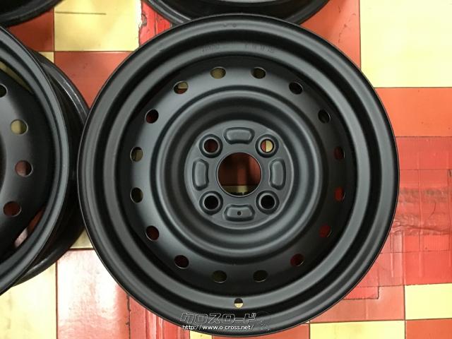 ホイール・14インチ中古塗装品スペーシア純正スチール4本set K43・ご