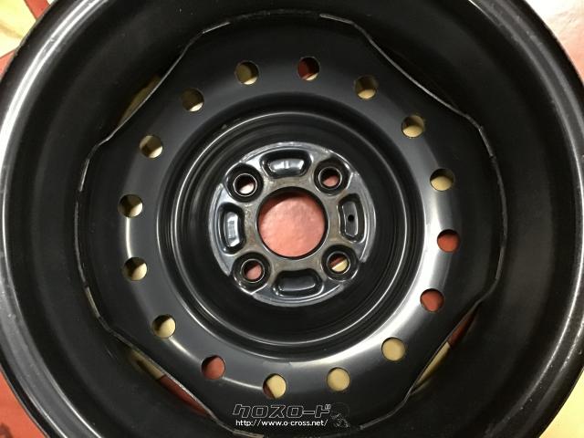 ホイール・14インチ中古塗装品スペーシア純正スチール4本set K43・ご