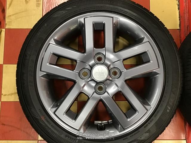 ホイール・タイヤ・15インチ中古デリカミニ純正アルミ4本set中古国産 