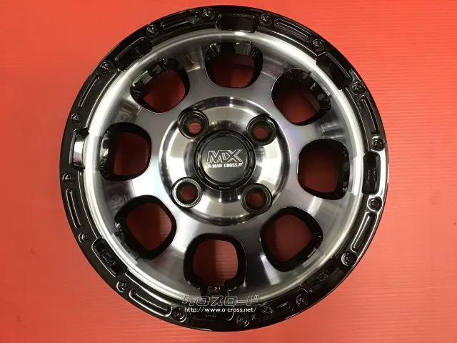 12インチ マッドクロスグレイス アルミホイールセット ホイール・12インチ新品マッドクロスグレイス4本set・4.68万円