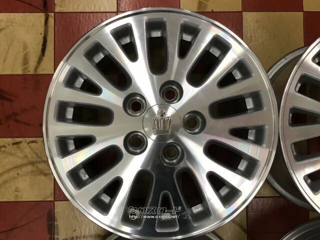 ホイール・15インチ中古170系クラウンロイヤル純正アルミ4本set J37 