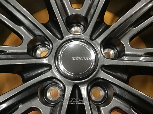 ホイール・17インチ新品ミルアスDF 4本set・5.98万円・ホイール 