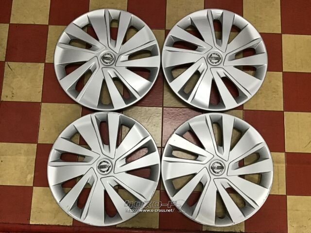 ホイール・14インチ中古デイズ純正ホイールキャップ4枚set・ご成約 