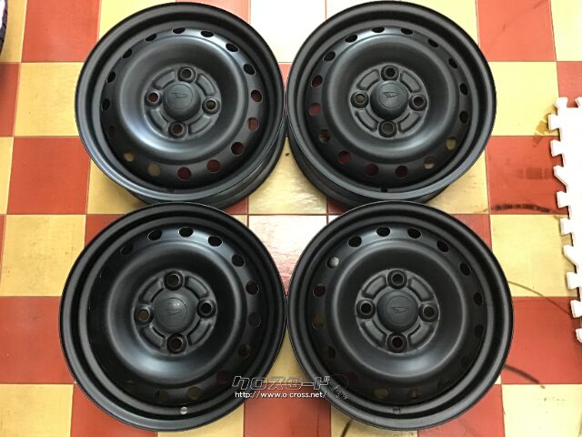 ホイール 13インチ中古塗装品ミラ純正スチール4本set K32