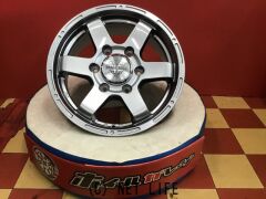 ホイール・14インチ中古カプチーノ後期純正軽量アルミ4本set K49