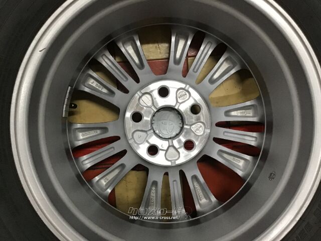 ホイール・タイヤ・15インチ【新車外し】ヴォクシー純正アルミ4