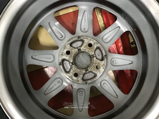 ホイール・タイヤ・15インチ中古アルトRS純正アルミ4本set新品タイヤ