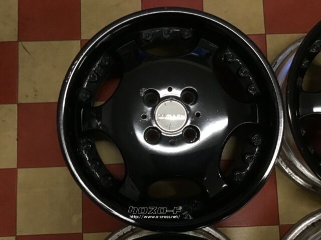 ホイール・15インチ中古シャレン4本set J61・1.38万円・ホイール