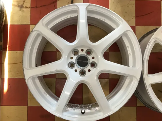 ホイール 18インチ中古WORKエモーションWFT 2本set J67