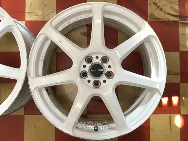 ホイール 18インチ中古WORKエモーションWFT 2本set J67