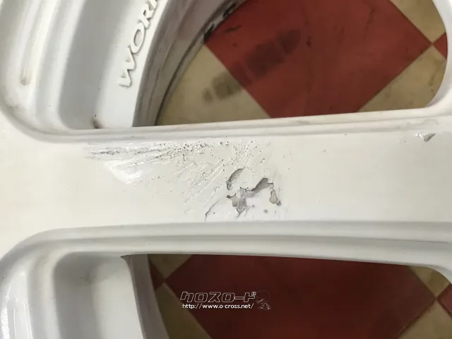 ホイール 18インチ中古WORKエモーションWFT 2本set J67