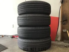 夏タイヤ　ヨコハマアドバンv03 40アルファード新車外し4本225/65R17 ヨコハマタイヤ 菰野 4本 225/65R17 ヨコハマ アドバン V03