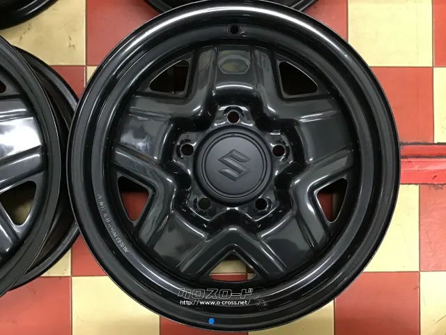 ジムニー純正16インチホイール　4本セット ホイール・16インチ【新車外し】ジムニー純正スチール4本set
