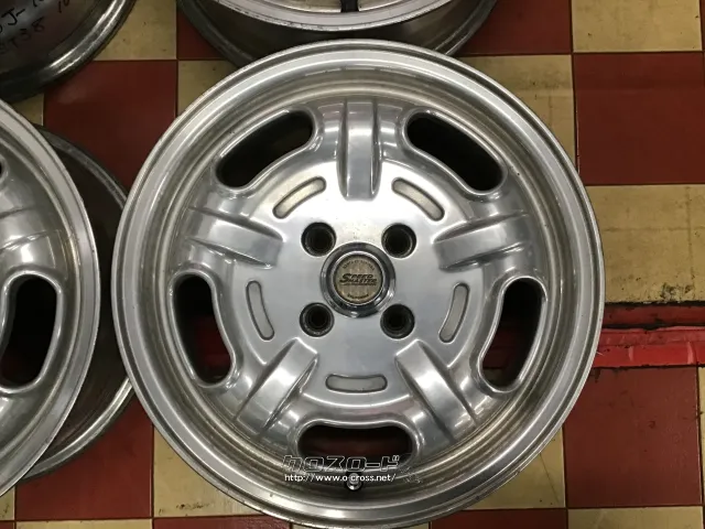 ホイール・15インチ中古ムーンアイズスピードマスター4本set J68・ご