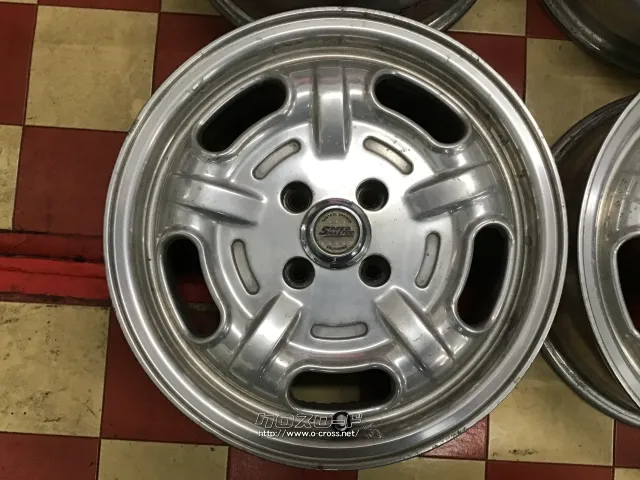ホイール・15インチ中古ムーンアイズスピードマスター4本set J68・ご