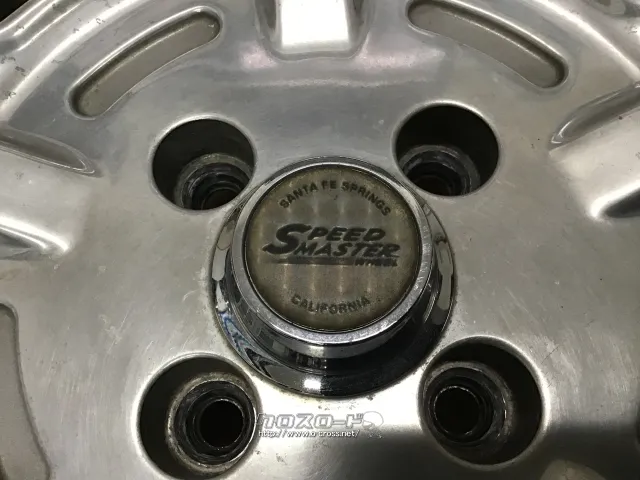 ホイール・15インチ中古ムーンアイズスピードマスター4本set J68・ご