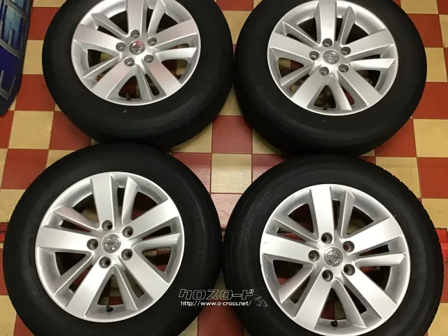 ホイール・タイヤ 16インチ中古ティアナ純正アルミ4本set中古タイヤ J45