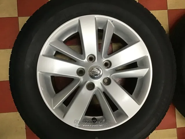 ホイール・タイヤ 16インチ中古ティアナ純正アルミ4本set中古タイヤ J45