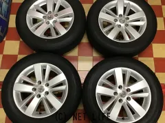 ホイール・タイヤ 16インチ中古ティアナ純正アルミ4本set中古タイヤ　J45