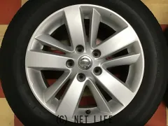 ホイール・タイヤ 16インチ中古ティアナ純正アルミ4本set中古タイヤ　J45